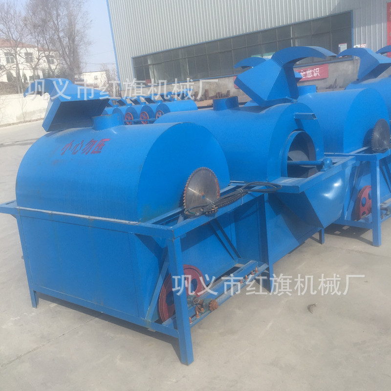 榨油机用滚筒炒锅 电加热炒料机 全自动新型干果炒货机