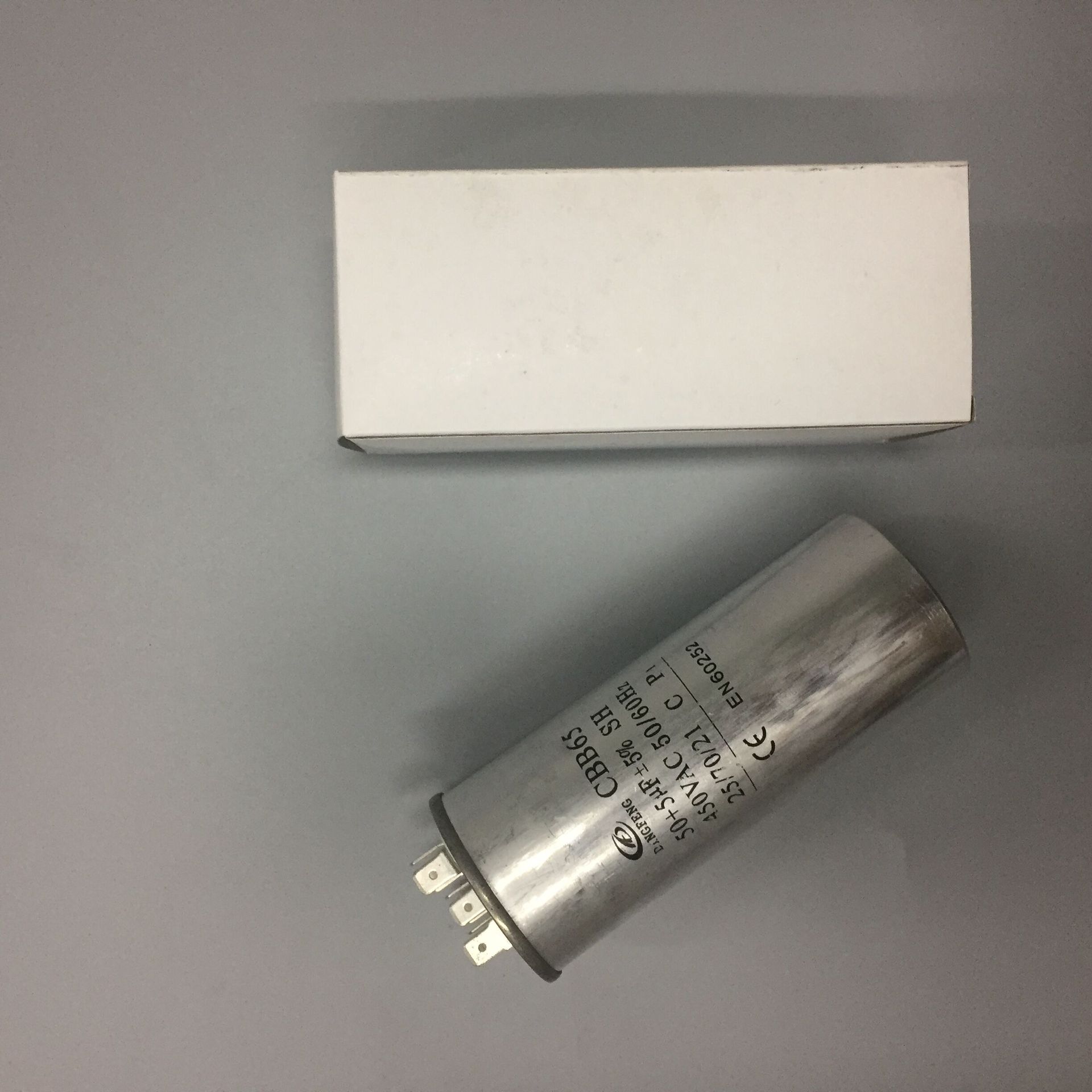 CBB65 air conditioner 35UF compressor start film 450V explosion-proof aluminum shell capacitor