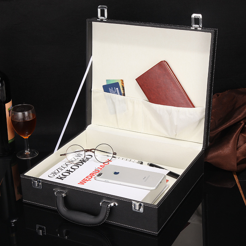 定 制皮质交房盒业主交付钥匙箱皮革养生盒箱 礼品包装盒可印logo