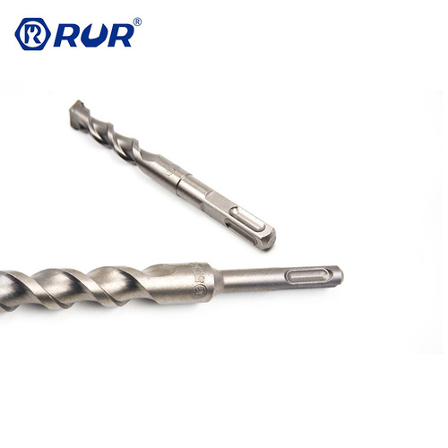 Wholesale Ruier square four-pit alloy drill bit, straight handle twist electric hammer concrete wall opening impact drill bit