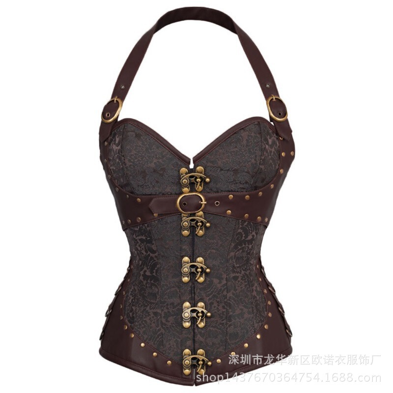 Hanging neck steel bone court Gothic body suit Amazon AliExpress wish cross-border e-commerce supply a generation of hair Hanging neck steel bone court Gothic body suit Amazon AliExpress wish cross-border e-commerce supply a generation of hair