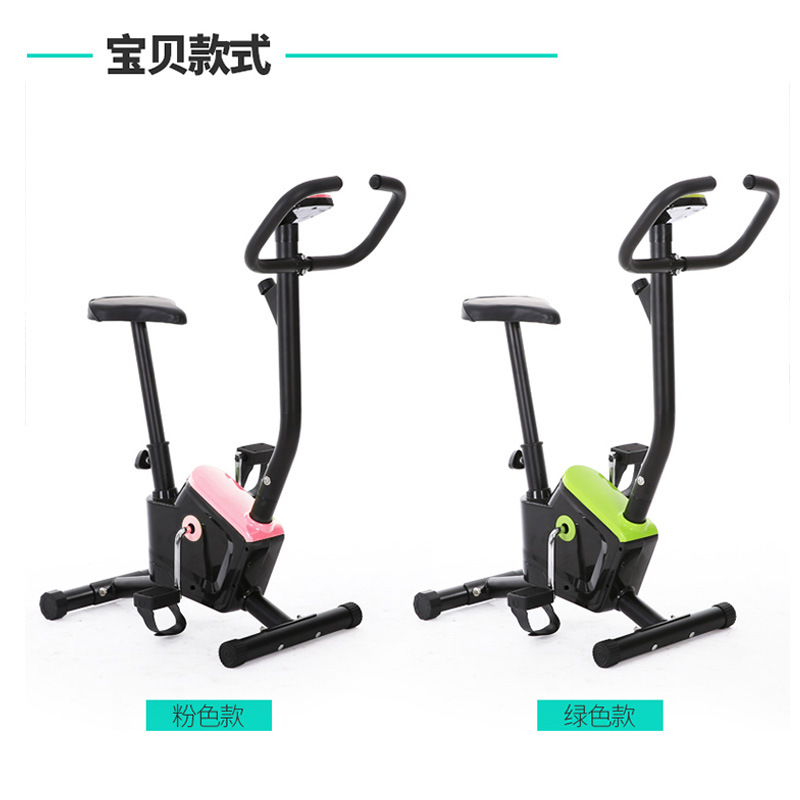 Bicicleta de ejercicio bicicleta dinámica hogar Mute pedal fábrica al por mayor equipo de fitness transfronterizo regalo cinta Coche image 3