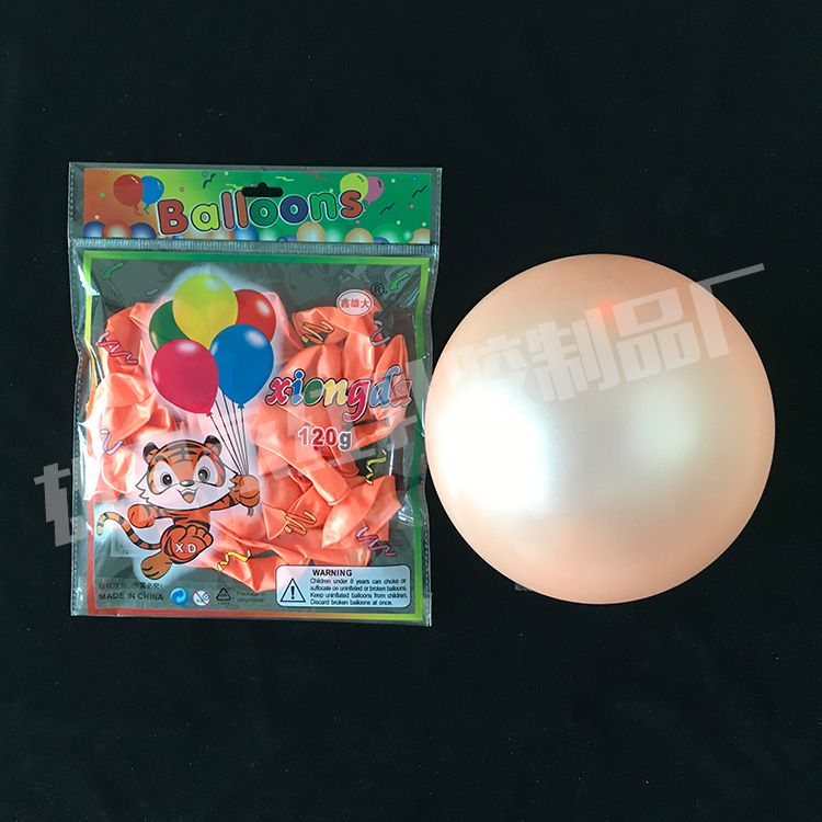 Fiesta de cumpleaños globo arco globo al por mayor decoración de la habitación de la boda globo 1,2g perla globo redondo