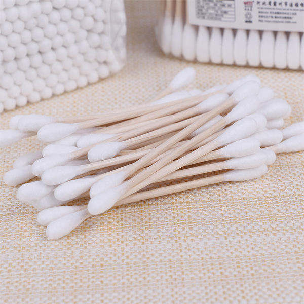 Disposable cotton swabs
