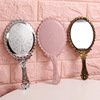 Retro handheld handle, mirror for princess