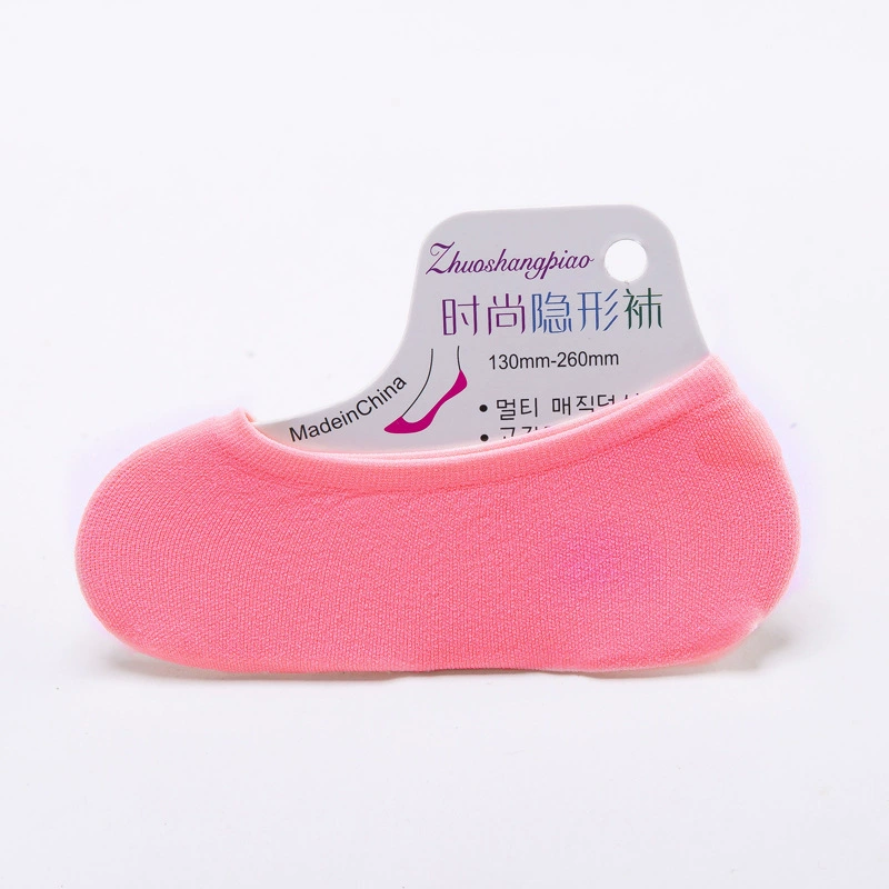No‑show velvet ankle socks, nylon, breathable, silicone heel, one size (recommended up to EU 40)
