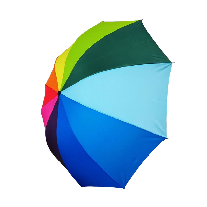 Rainbow umbrella, (Physicals), Birthday gift, with your logo imprint 3