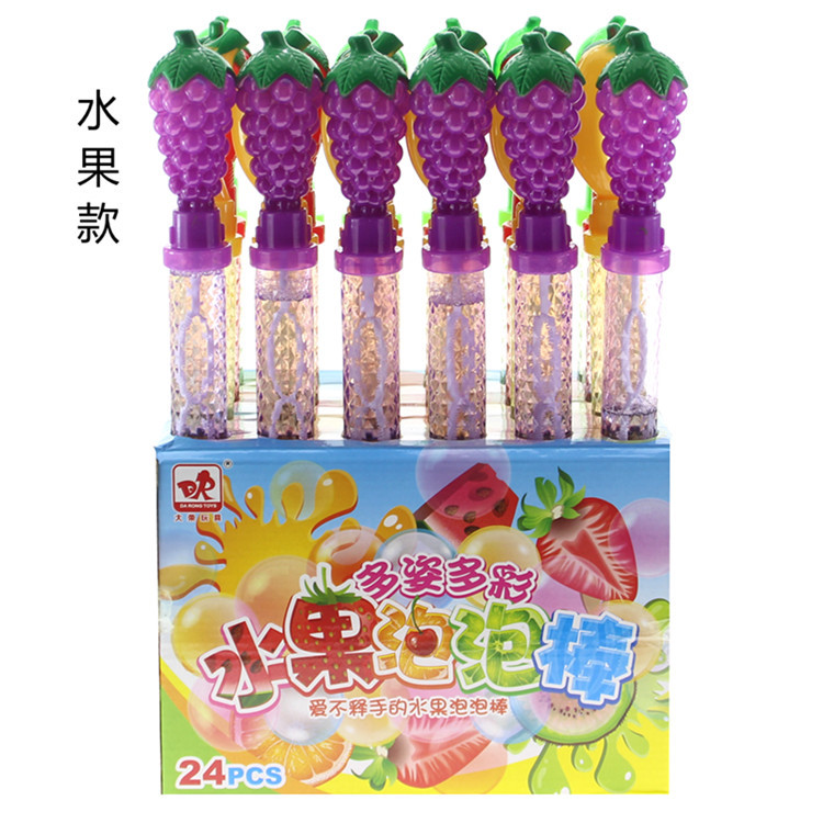 Palo de burbujas grande de doble capa para niños, juguete popular de feria, suministro directo de fábrica al por mayor