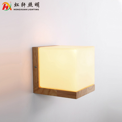 Modern creative wall lamp led living room bedroom bedside lamp Chinese style aisle lamp corridor lamp balcony wall hanging lamp wall lamp