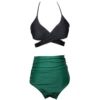 Black and lower green