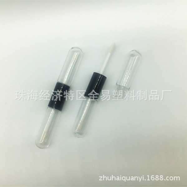 源头工厂  双头子弹头唇彩管 唇釉管 空包材客制定颜色 品质优
