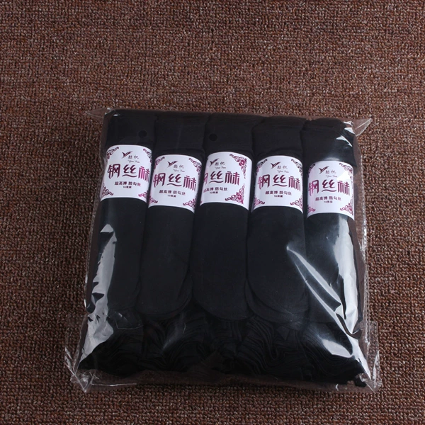 Steel stockings black 10 pairs