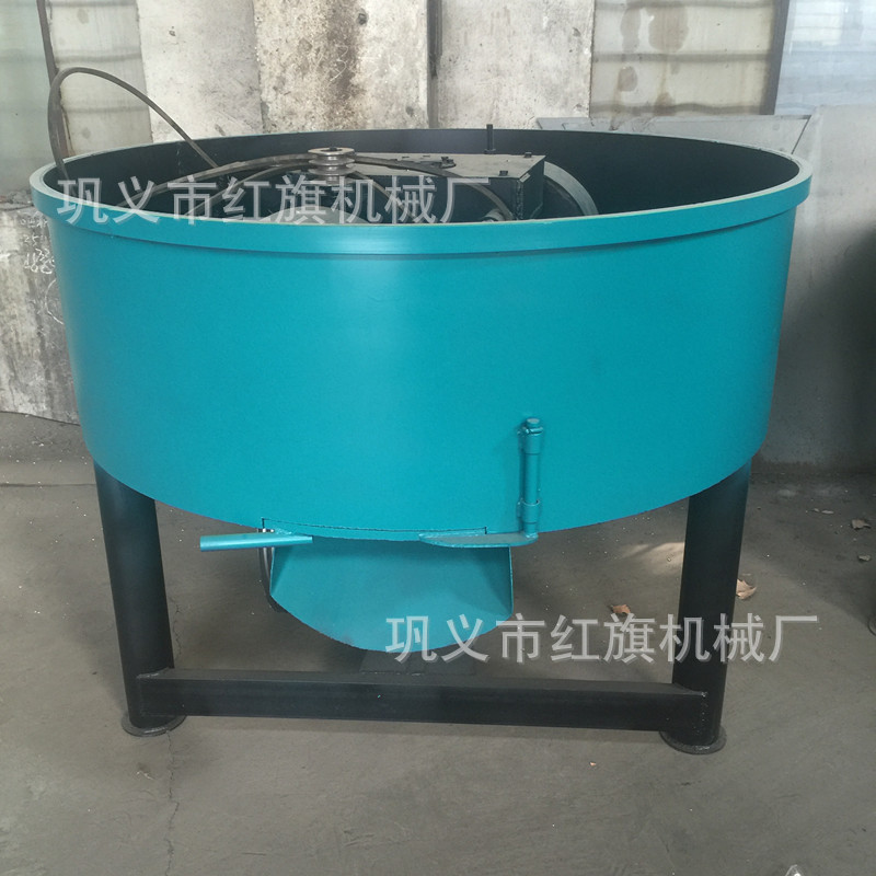 供应轮碾式搅拌机 立式平口轮碾机 巩义碳粉煤粉碾压混合搅拌机