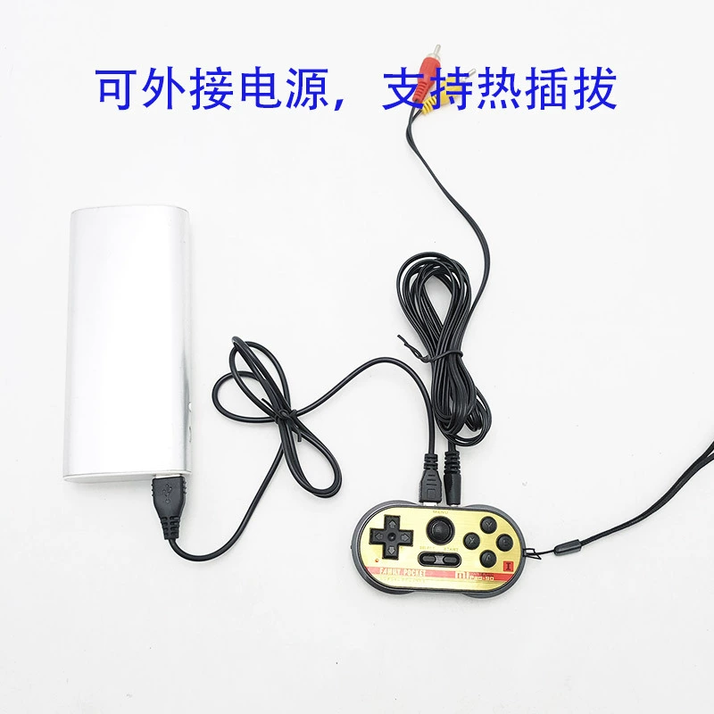 8 Palm MINI Double -Datomy Classic NES Game Machine Mini TV Palm Verse's Gaming Machine Charging