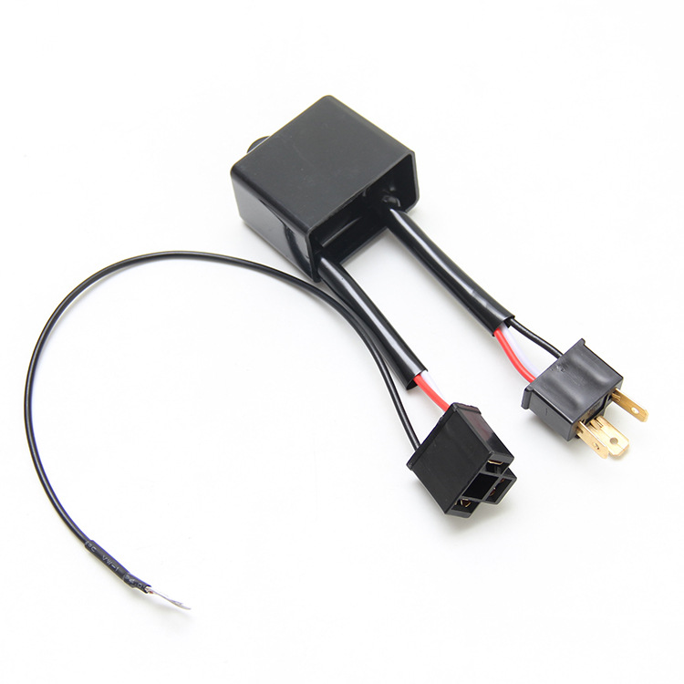 H4 LED faro polaridad convertidor eliminador de fallos decodificador HID H4 lámpara de xenón convertidor positivo y negativo