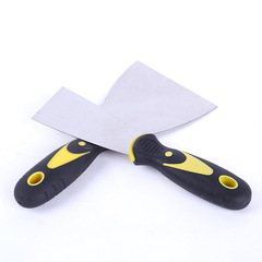 Batch oil putty knife, filling chisel knife, thickened triangular plastic handle putty scraper, paint cleaning putty knife, putty splitting knife