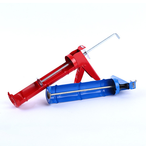 Manual glass adhesive gun, manual silicone gun, glass beauty seam gun, glue construction tool, steel glass adhesive gun