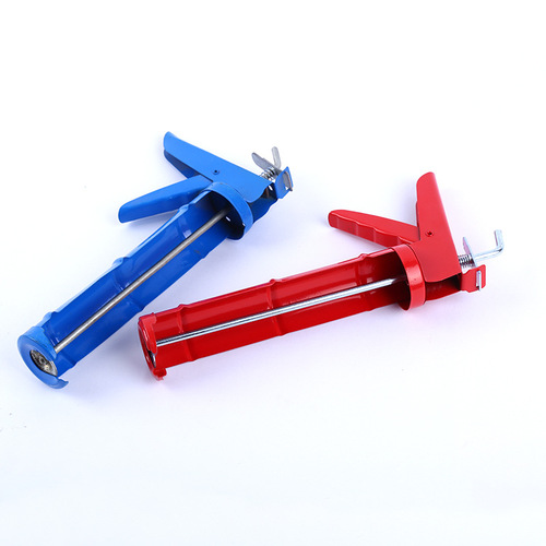 Manual glass adhesive gun, manual silicone gun, glass beauty seam gun, glue construction tool, steel glass adhesive gun