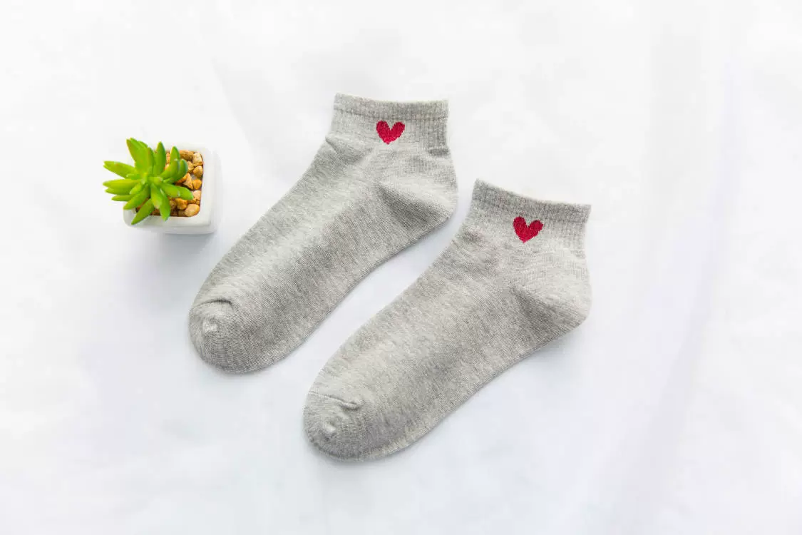 Короткие хлопковые носки, осенние цвета, повседневные ankle socks, дышащие мягкие (несколько цветов)