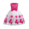 Dress, children's skirt with bow, summer small princess costume, children's clothing