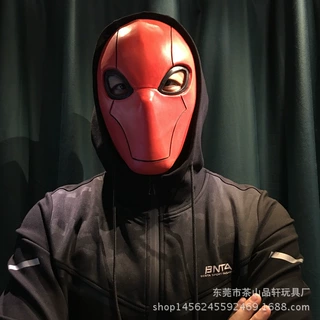 不义联盟蝙蝠侠万圣节舞会派对黑豹蝙蝠侠威漫DC周边道具头套