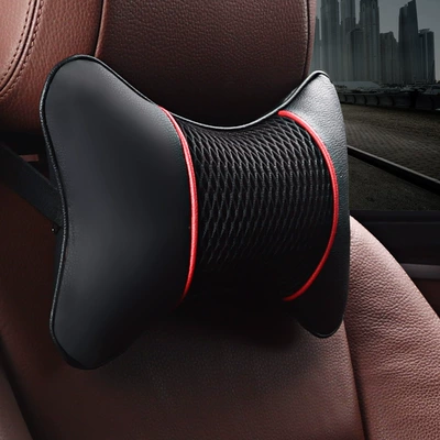 Avtomobil baş yastığı, boyun qoruyucu yastıq, 3D dəri, dörd fəsil universal