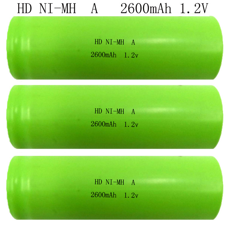 1.2V电池 镍氢电池 NI-MH A 2600mAh 用于航模 枪模 跨境货源