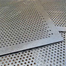 加工圆孔网 钣金冲孔网冲孔板 金属板网板  钢板冲孔筛板