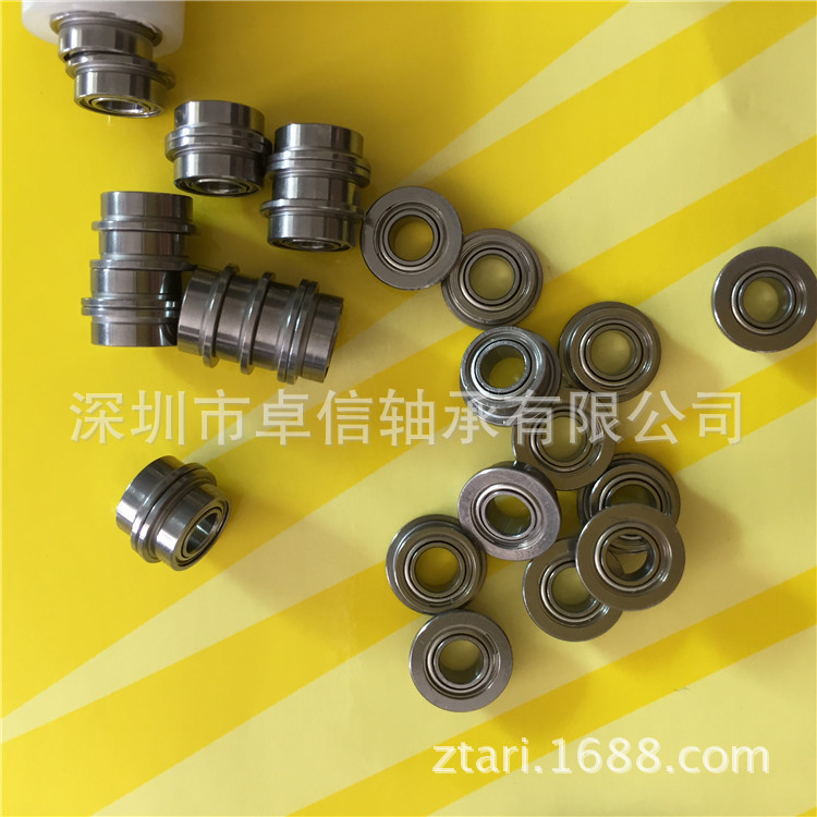 法兰轴承MF63ZZ 精密微型滚珠轴承3*6*2.5 工厂现货轴承销售