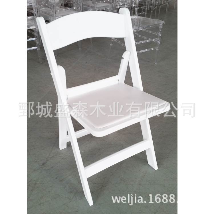 Resin folding chair white back dining chair plastic banquet outdoor…