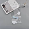 K08-21 Transparent white with lining, individual packaging