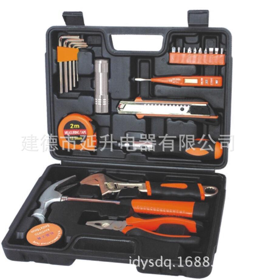 五金工具组合 家用手动工具箱套装 维修工具组套