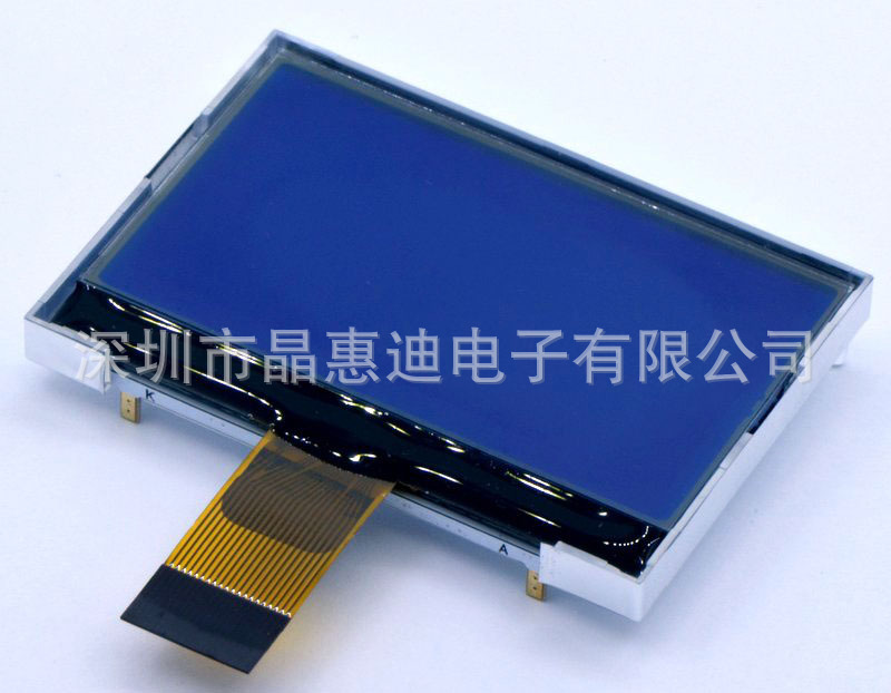 Һ��ģ��/LCD/2��/STN/COG/���װ���/����/12864-G483BTW-B