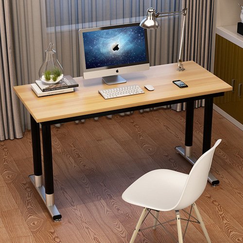 Simple Computer Desk Home Study Desk Writing Desk Direct Manufacturer Supply Modern Minimalist Employee Single Person Office Desk