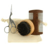 Men's bristle brush brush beard shape sorted the beard and scan shaved brush cleaning brush brush beard brush