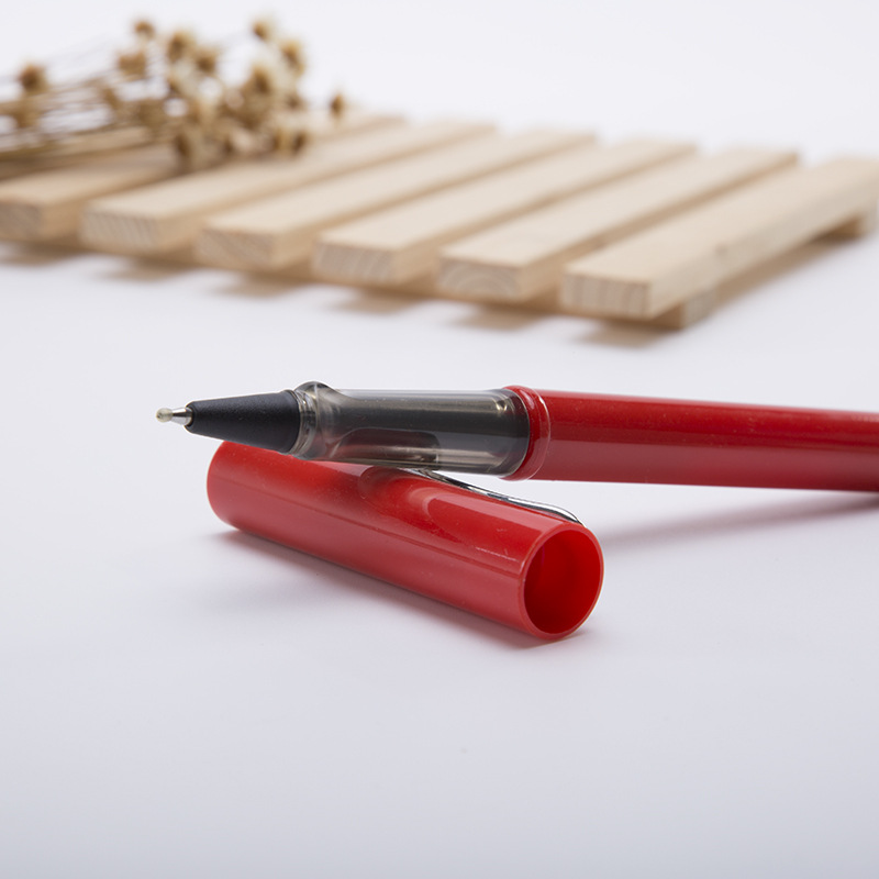 Bolígrafo de gama alta logotipo personalizado oficina comercial tipo portalápices de metal bala 0.5 bolígrafo negro mimeógrafo publicidad