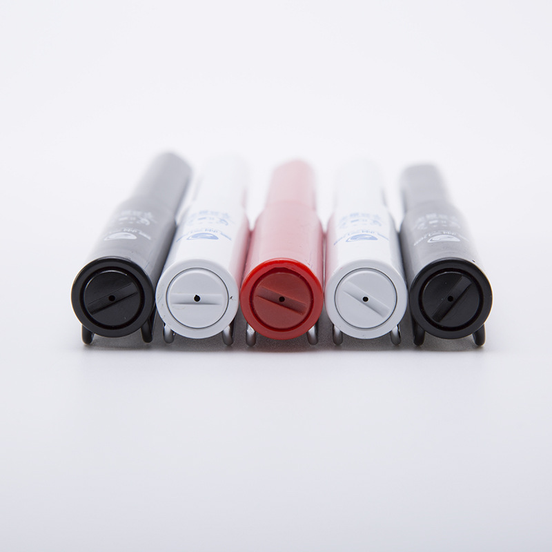 Bolígrafo de gama alta logotipo personalizado oficina comercial tipo portalápices de metal bala 0.5 bolígrafo negro mimeógrafo publicidad