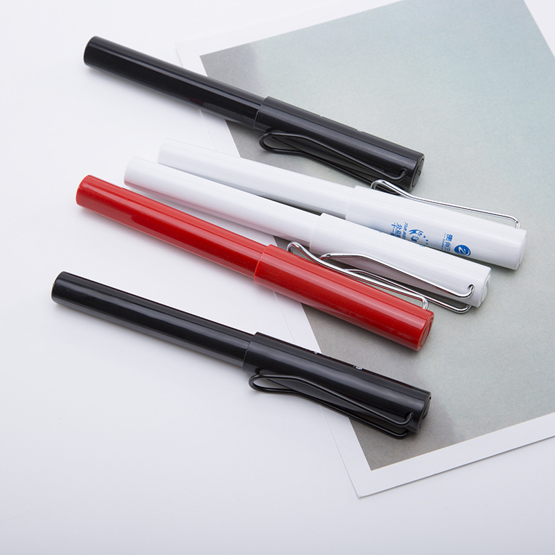 Bolígrafo de gama alta logotipo personalizado oficina comercial tipo portalápices de metal bala 0.5 bolígrafo negro mimeógrafo publicidad