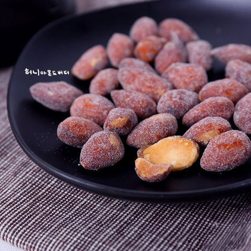 Korean imported snacks Tom's gilim honey butter almond almond flavor nut honey combination 35g