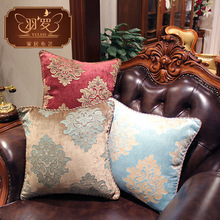 新 沙发抱枕靠垫套欧式宫廷汽车美式办公室靠背垫靠枕 不含