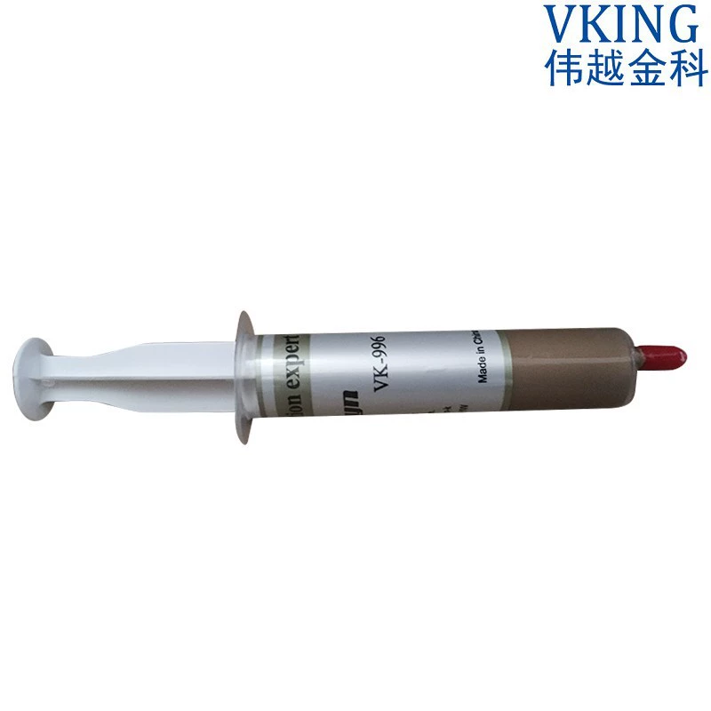 Weiyue Jinke силиконовая смазка для отвода тепла VK996-TU20g Золотая игольчатая трубка компьютерная силиконовая термопаста Для процессора 3,15 Вт