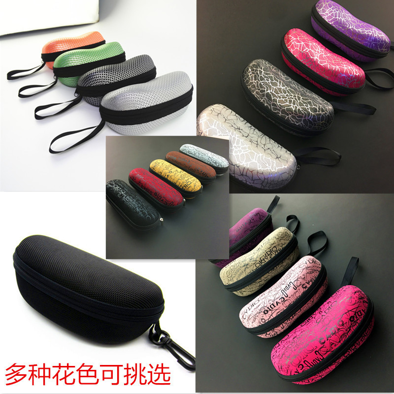 Sunglasses Sunglasses Glasses Case Wholesale EVA Oxford Cloth Material Sports Outdoor Black Glasses Case Glasses Cloth Bag