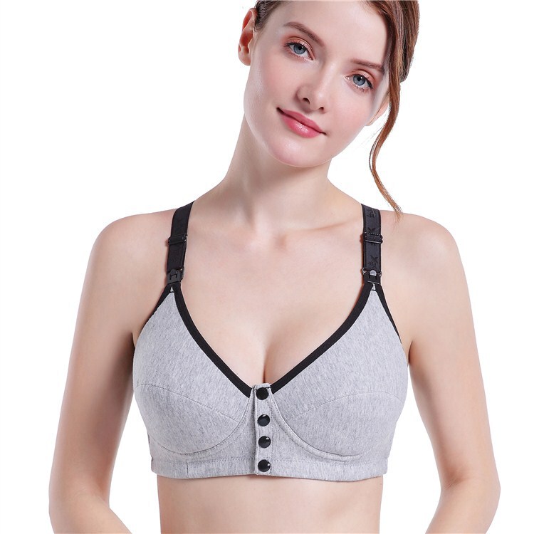 Large Size Thin Cotton Full Cup Breathable Lycra Women's Nursing Bra Push-Up Front Buckle Vest Style Maternity Intimates Summer Large Size Thin Cotton Full Cup Breathable Lycra Women's Nursing Bra Push-Up Front Buckle Vest Style Maternity Intimates Summer