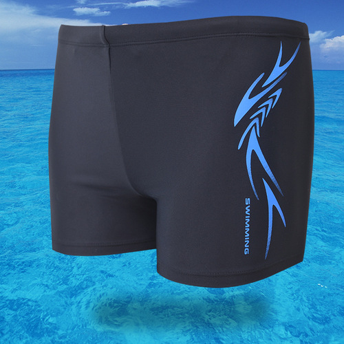 2018 Banfi brand men's boxer swimming trunks/men's swimsuit/fashionable printed pattern boxer swimming trunks