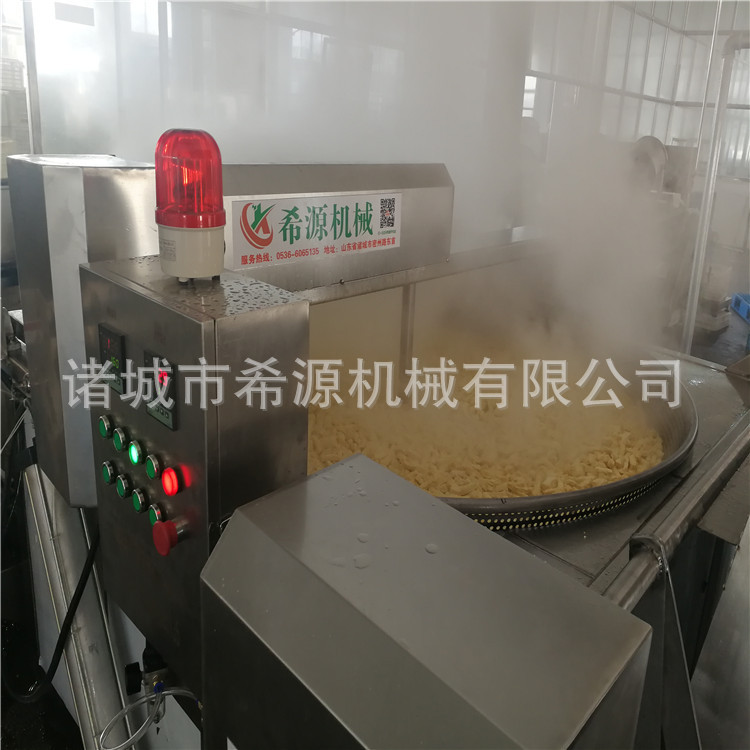 希源供应 柴油式油泡油炸锅 豆腐泡油炸机多少钱一套  高产量型