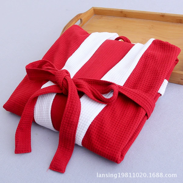 Female model-red white wide edge