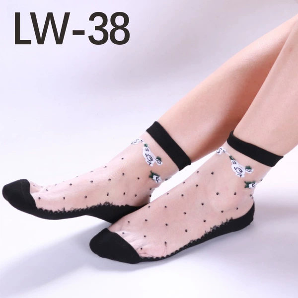 Lw-38 white silk