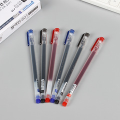 Full needle tube neutral water pen writing pen large capacity 0.38m neutral pen signature marker pen student study stationery 
