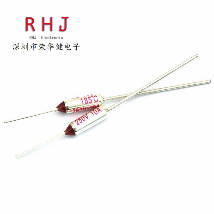 温度保险丝RY250V 10A TF 216度 金属壳热保护器 电饭锅热熔断器