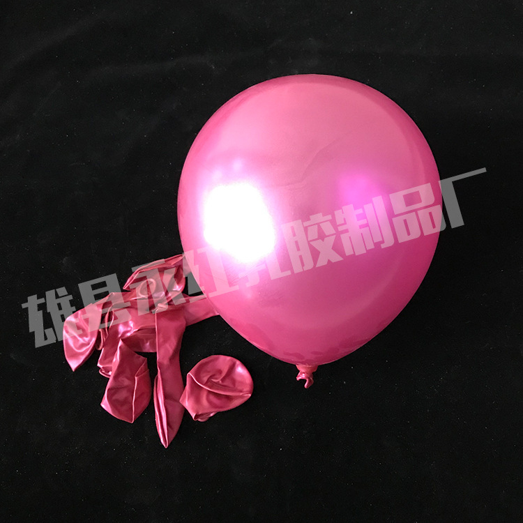 Venta al por mayor 1,5g 10 pulgadas grueso perla globo boda arreglo arco globo redondo publicidad globo impresión